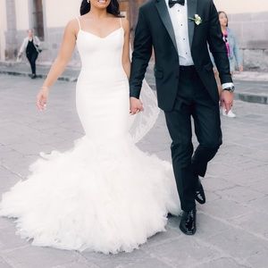 Ines Di Santo Mae wedding dress